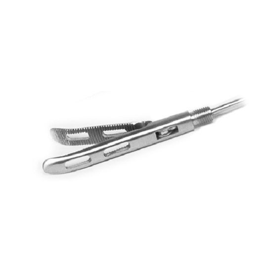 Atraumatic Graspers Fenestrated Double Slit Curve (SA) Grasping Forcep