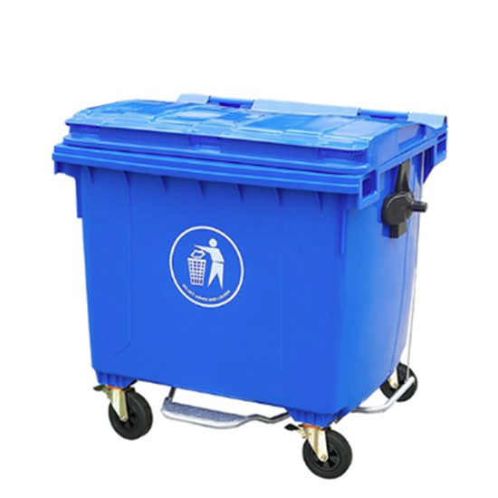HOUSE HOLD GRADE DUSTBIN RANGE (WITH PEDAL) 1100 Ltr (PW1100)