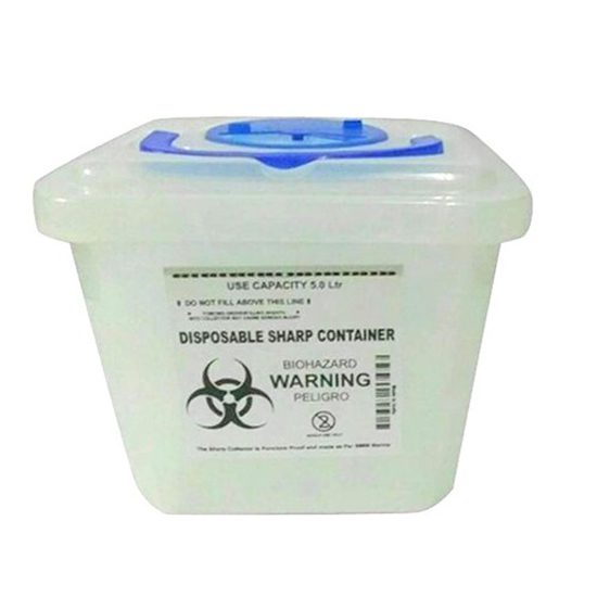 SHARP CONTAINERS / PUNCTURE PROOF BOX 600 Ml