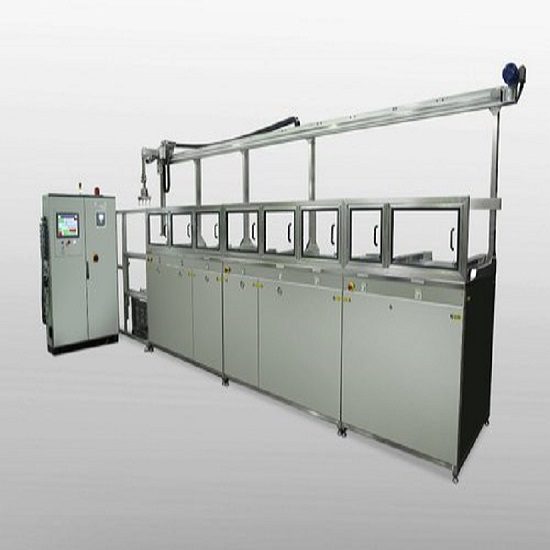 Multistage Ultrasonic Cleaning Machine