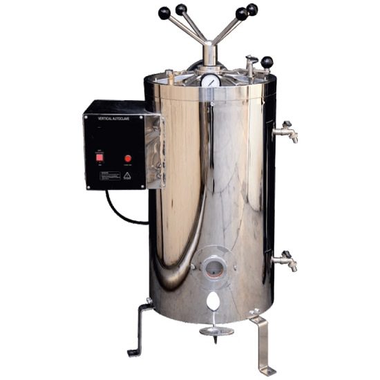 TAI-902 Vertical Double Walled Radial Locking Autoclave-S.S. Lining