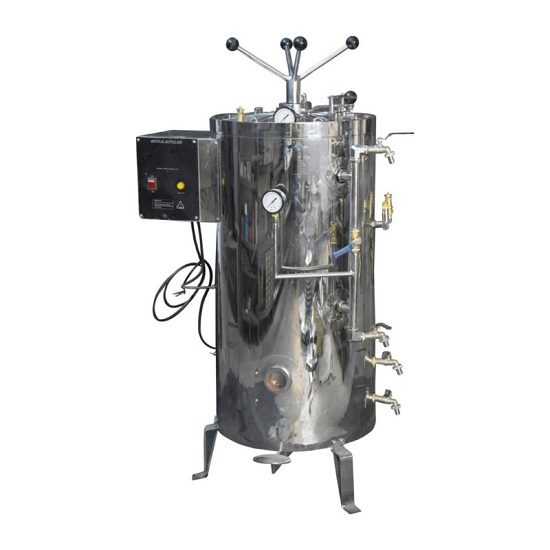 TAI-903 Vertical Triple Walled Radial Locking Autoclave-S.S Lining