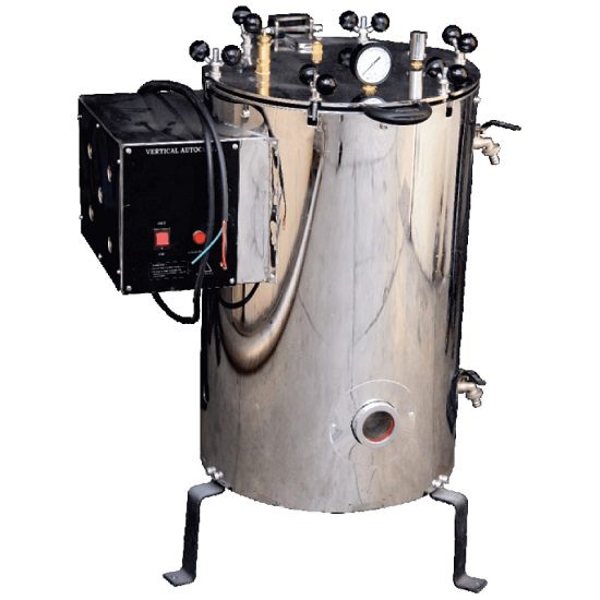 TAI-905 Vertical Double Walledn Wing Nut Autoclave