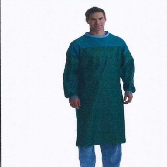 OT Gown with impervious material
