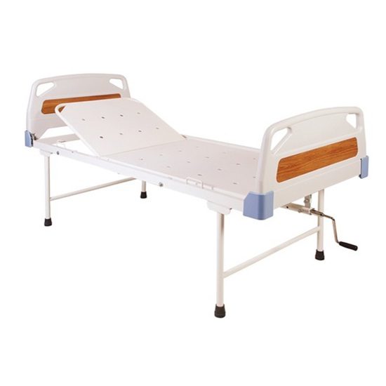 Hospital Semi Fowler Bed DX ABS Panels