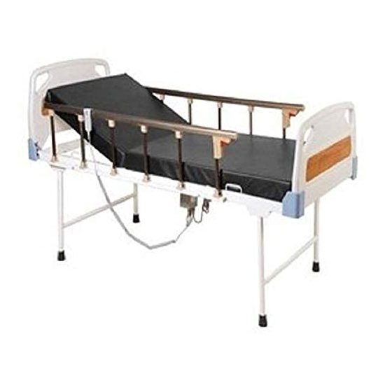 Hospital Semi Fowler Bed Motorized ABS Panels and collapsible Railing and Mattress