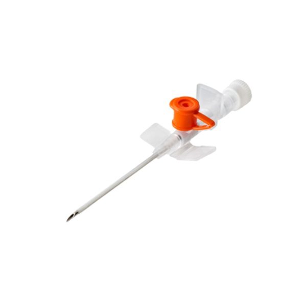 ROMSONS INTRA VENOUS CANNULA WITH PORT G 24