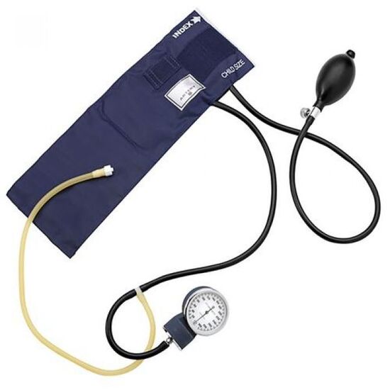 Blood pressure cuff for patient care training manikins