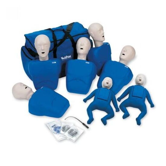 CPR Prompt Adult or Child and Infant Manikins - 7 Pack