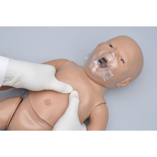 Susie Simon – Newborn CPR and Trauma Care Simulator – with Code Blue Monitor plus with Intraosseous and Venous Access