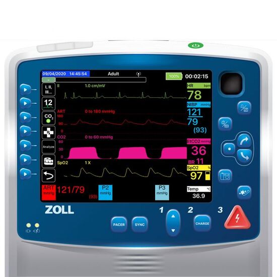 Zoll Propaq MD Patient Monitor Screen Simulation for REALITi 360