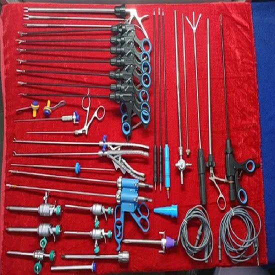 35pc Laparoscopic Complete Surgery Set Stainless Steel Reusable High Quality Surgical Instruments