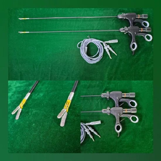 Laparoscopic Bipolar Roby 5mm x 450mm With Bipolar Cable High Quality Reusable Surgical instruments