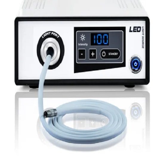 Laparoscopic LED Light Source 180Watt Reusable Surgical Instruments