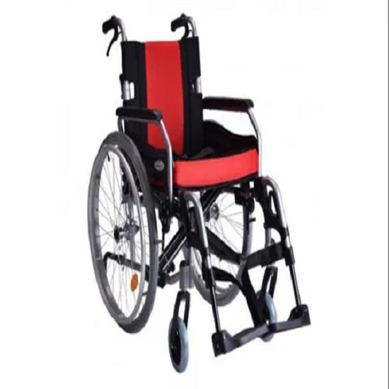 Superior Aluminium Wheelchair With Removable Big Wheels - Vissco