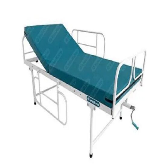 Head Elevated Medical Cot With Foam Bed