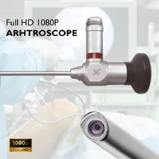Full HD Arhtroscope Storz Rigid Endoscope with Trocar and Sheath 4 mm / 2.7 mm
