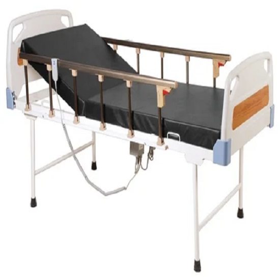 Hospital Semi Fowler Bed Motorized with ABS Panels SS 113