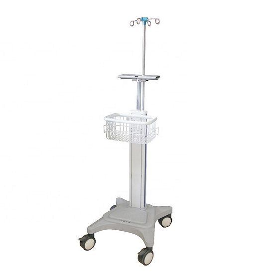 Monitor Trolley with Basket