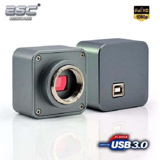 USB Digital Microscope Camera 5 Megapixel Full HD C-Mount
