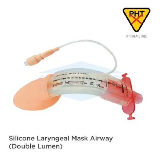 Silicone Laryngeal Mask Airway (Double Lumen)
