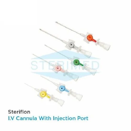 Steriflon – I.V Cannula With Injection Port
