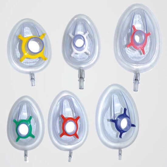 Anesthesia Face Mask-Transparent (Aircushion Mask with)