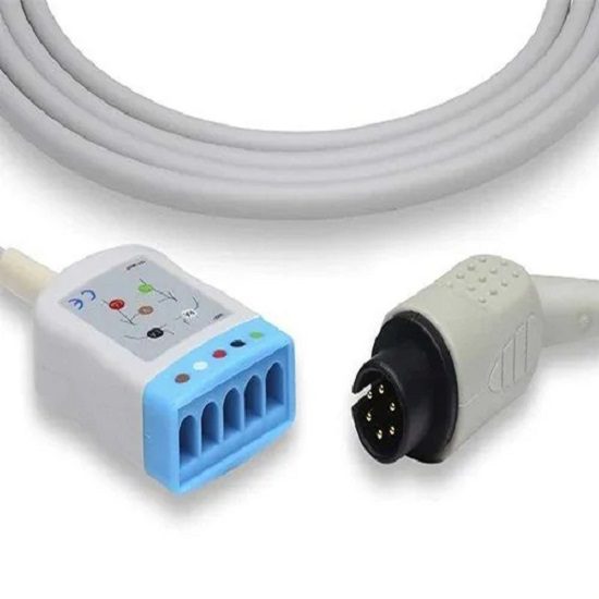 Contec Compatible 5 Lead ECG Trunk Cable