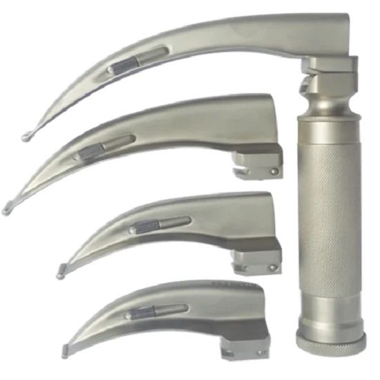 Laryngoscope Adult 4 Blade Set
