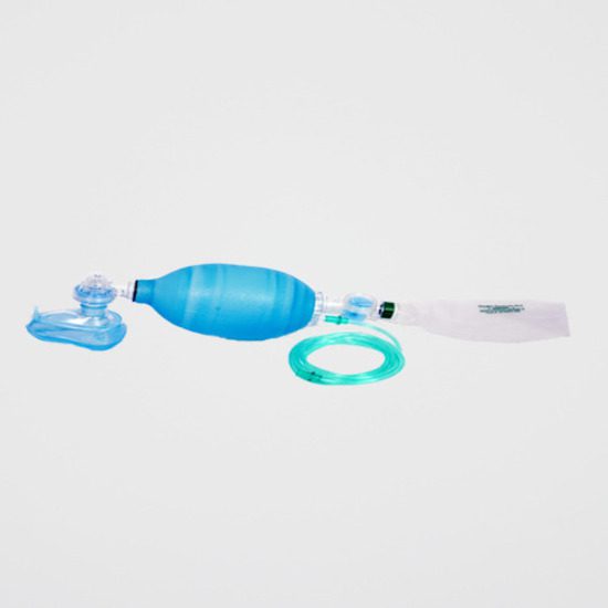Silicone Resuscitator with Pop-off Valve with Box