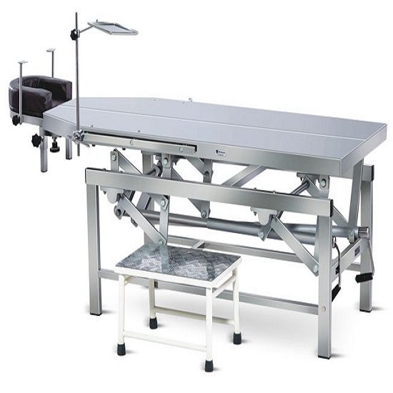Medimek Manual Operation Table Ophthalmic Height Adjustable Mi-5015