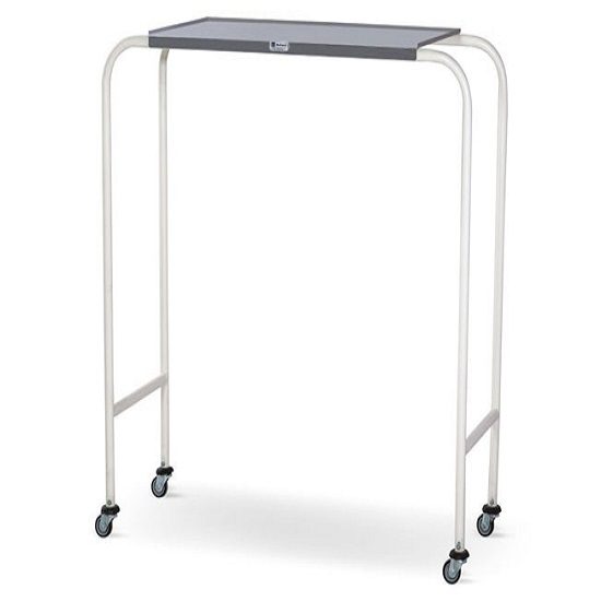 Medimek Overbed Table MS Framework And Plain SS Top Fixed Height Mi-6034