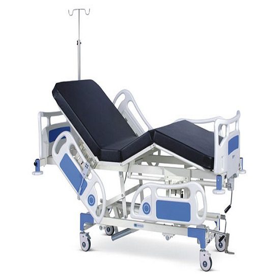 Medimek Semi Motorized ICU Bed With Backrest And Height On Motors Mi-9020 AX